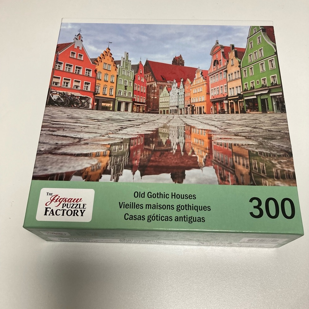 NEW Old Gothic houses (300 piece puzzle) - Picture 6 of 6